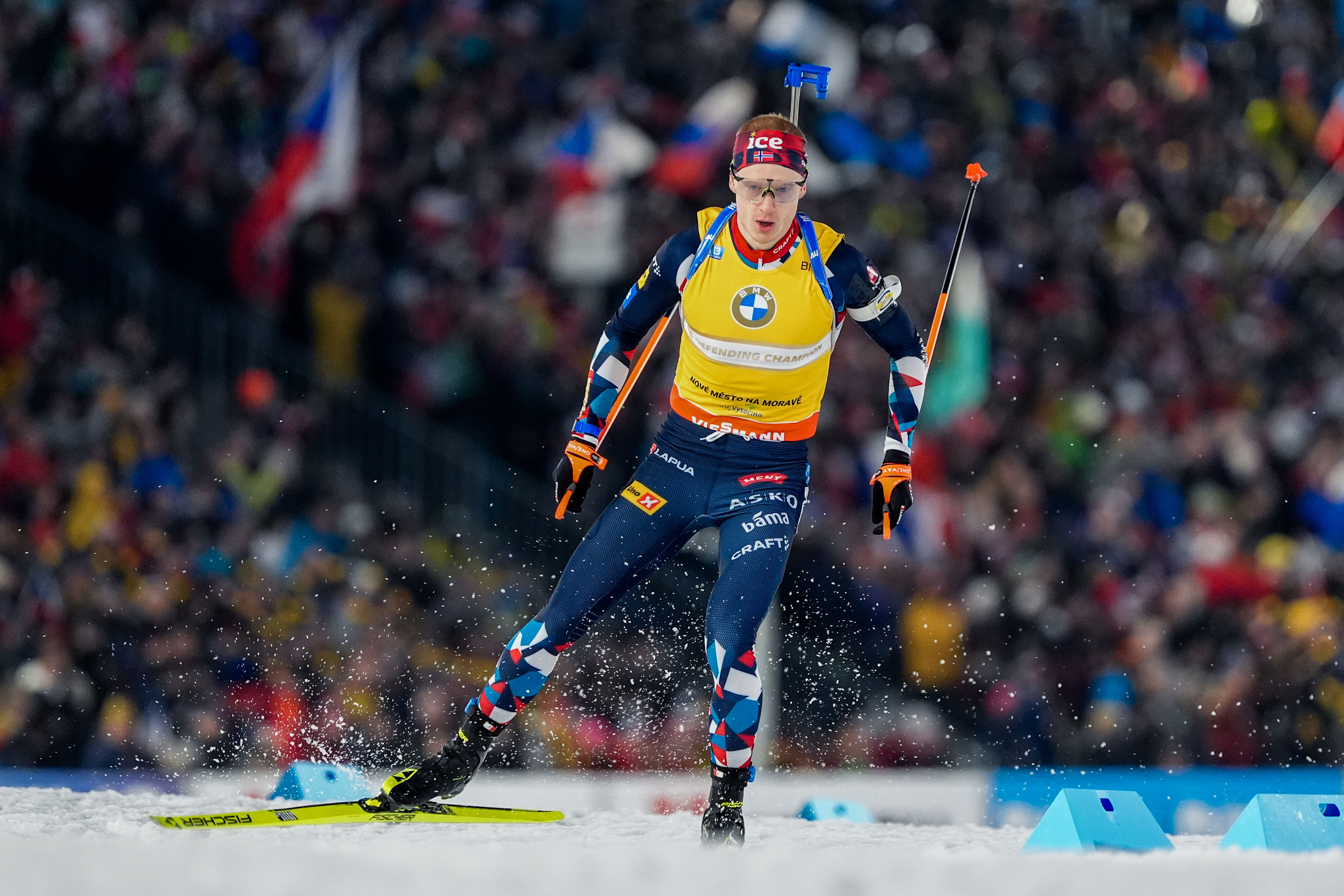 sturla holm lægreid på vei mot vm-gull på sprint – mot trippel norsk i nove mesto