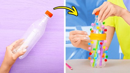 Creative DIY Plastic Bottle Crafts ♻️ Transform Trash into Treasure!