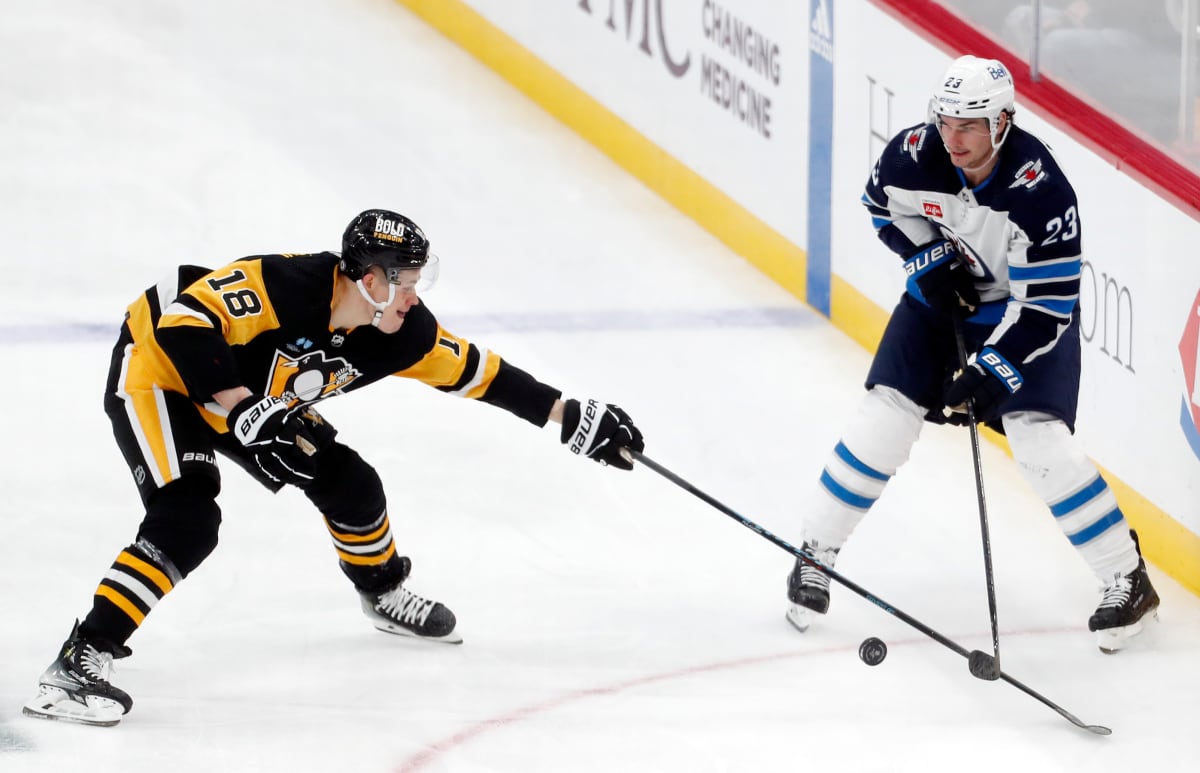 Line Combinations: Jets Vs. Penguins