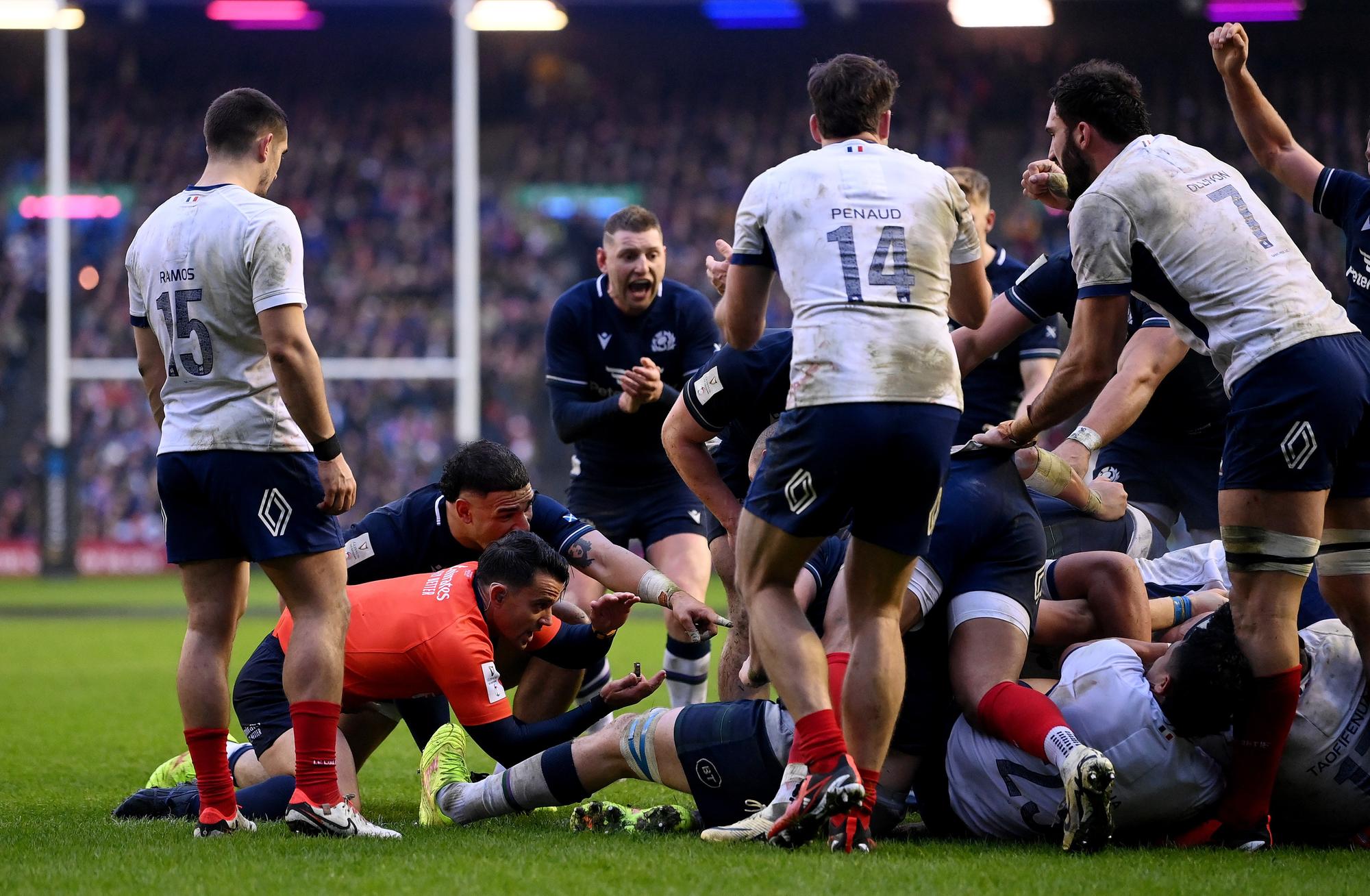 scotland boss gregor townsend fumes at tmo six nations drama - 'we believe it was a try'