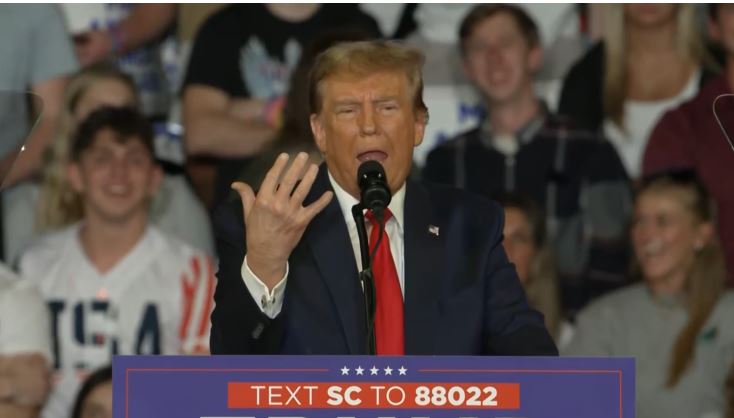 Trump Says South Carolina Has Been ‘so Incredible’ At Coastal Carolina ...