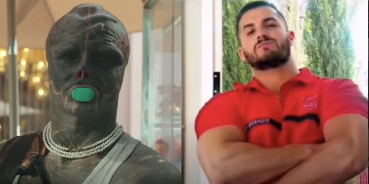 muž provádí drastické změny na těle, aby se stal ‘black alien’