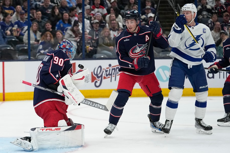 Hagel Has Goal, 2 Assists To Help Lightning Beat Blue Jackets 4-2