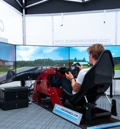conviértete en piloto con el nuevo simulador de carreras