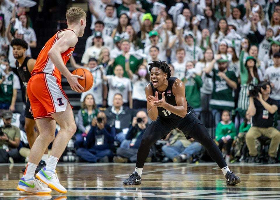 a.j. hoggard’s season-best game brings michigan state to new heights