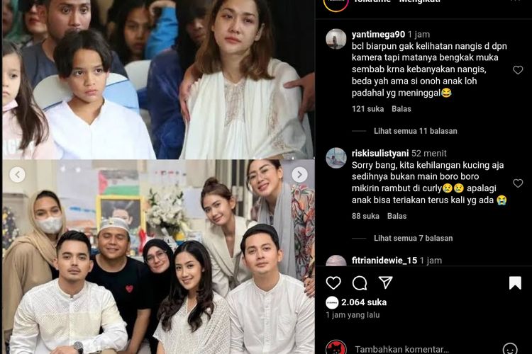 dibanding-bandingkan dengan bcl, tamara tyasmara geram foto berdukanya dipermasalahkan netizen: aku dihujat seluruh indonesia
