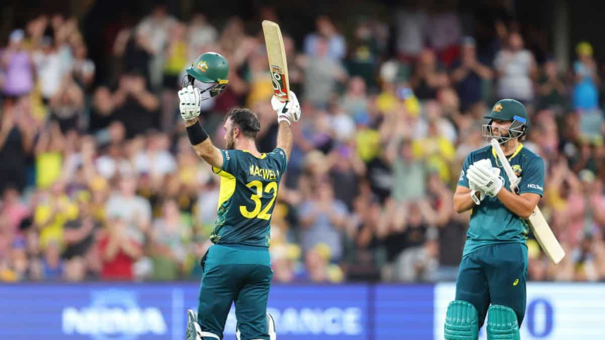 Glenn Maxwell’s Record T20I Ton In Adelaide Seals Series Win For ...