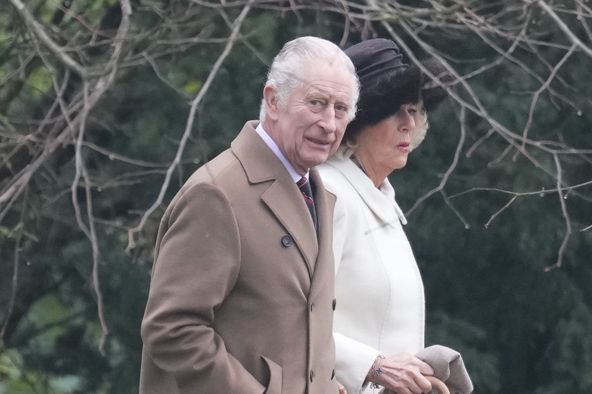king charles makes first public outing at sandringham since cancer diagnosis
