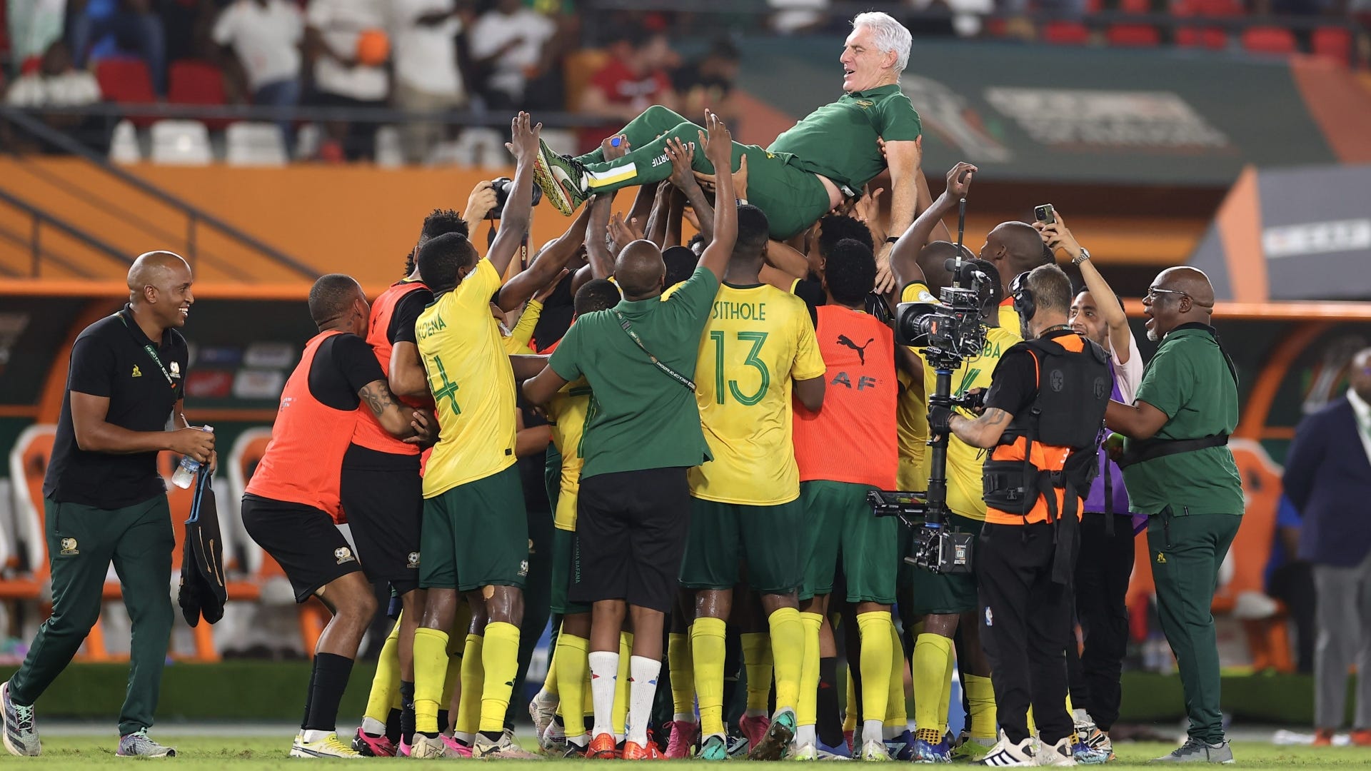 Broos Delivers! Bafana Bafana Back In Africa's Top 10 In Almost A ...