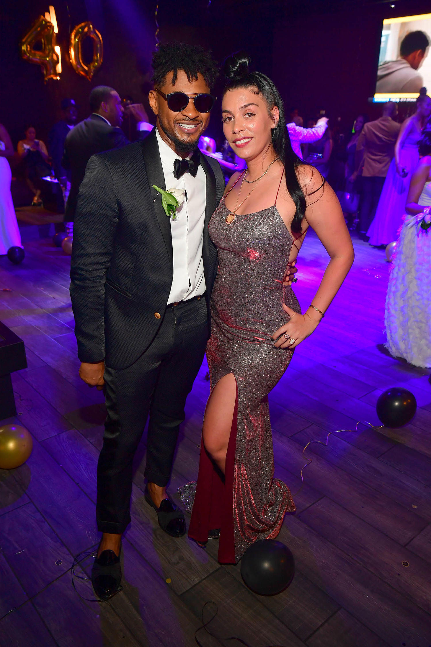 Usher shares wedding pics after marrying Jenn Goicoechea on Super Bowl