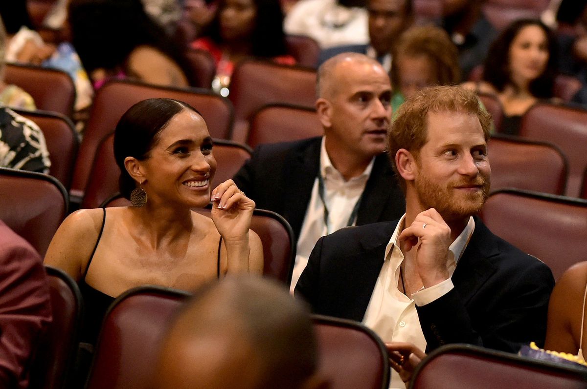 <p>Meghan Markle and Prince Harry <a href="https://www.townandcountrymag.com/society/tradition/a46511441/meghan-markle-prince-harry-bob-marley-one-love-movie-premiere/">made a surprise appearance in Jamaica</a>, at the premiere of <em>Bob Marley: One Love.</em></p><p><a class="body-btn-link" href="https://www.townandcountrymag.com/society/tradition/a46511441/meghan-markle-prince-harry-bob-marley-one-love-movie-premiere/">More photos here</a></p>