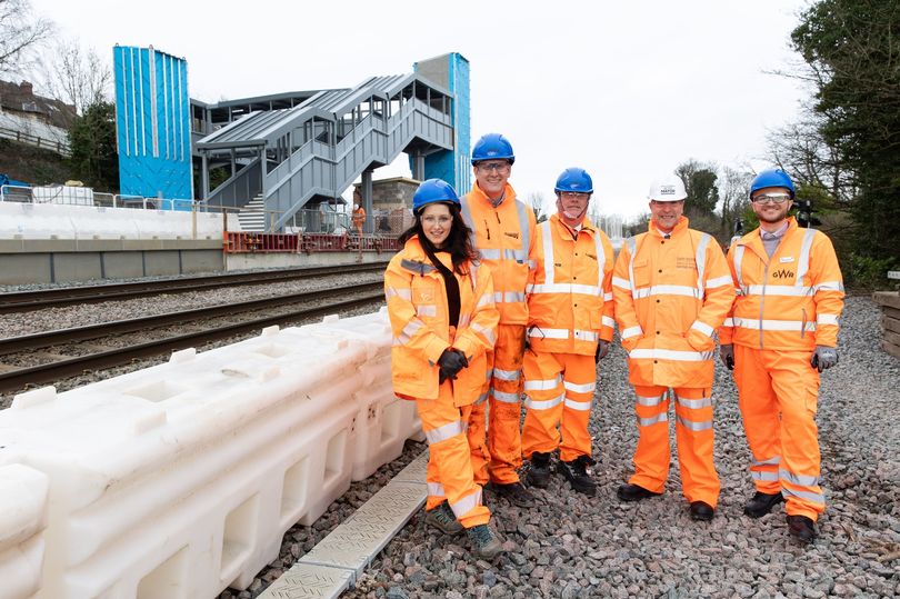 new bristol train station taking shape as build reaches 'milestone'