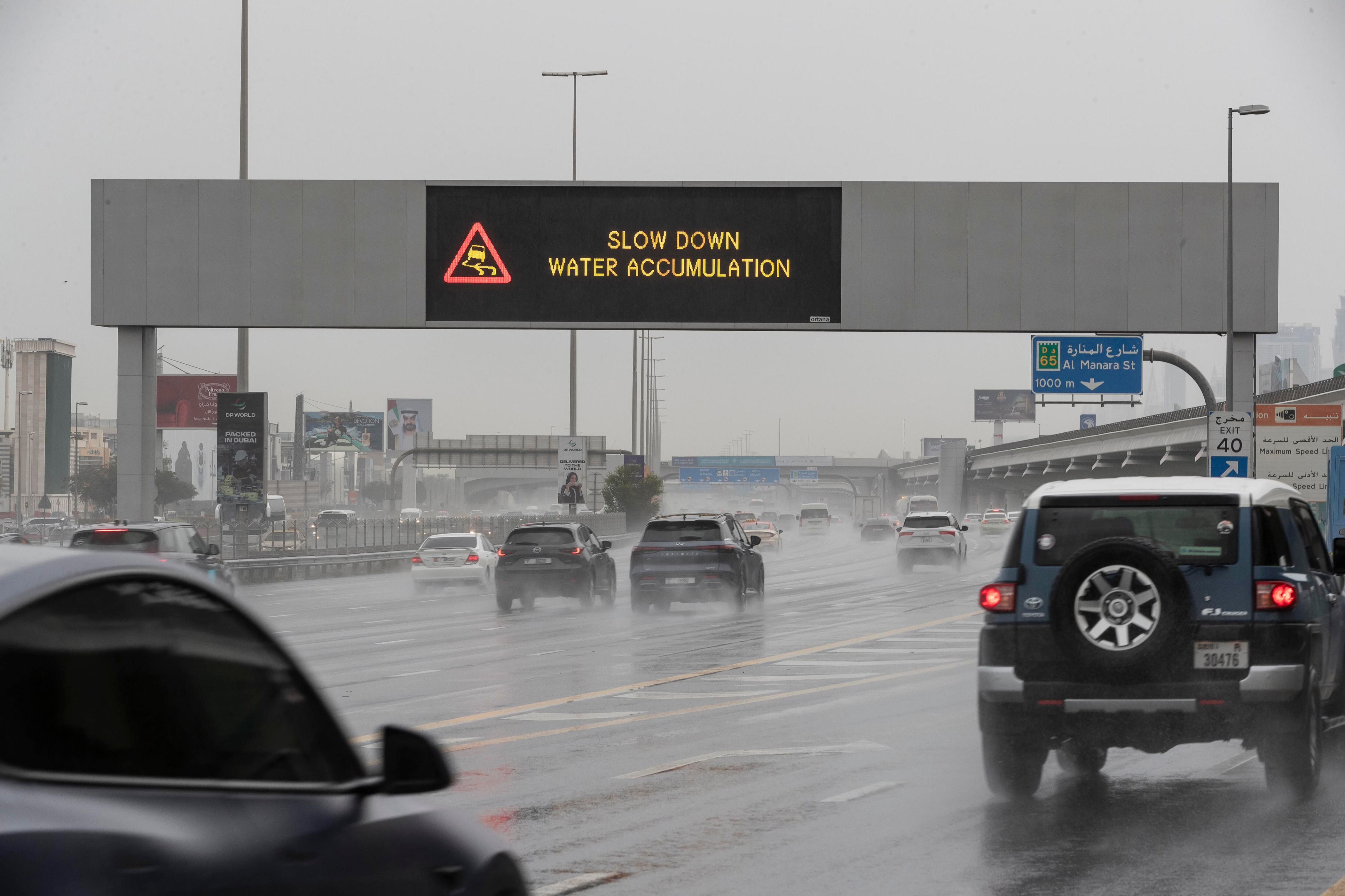 heavy rain forecast in parts of the uae this weekend and into next week