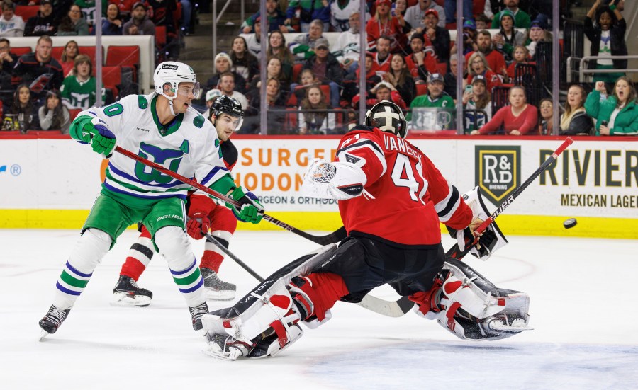 Sebastian Aho Scores In OT To Lift Hurricanes Over Devils 1-0