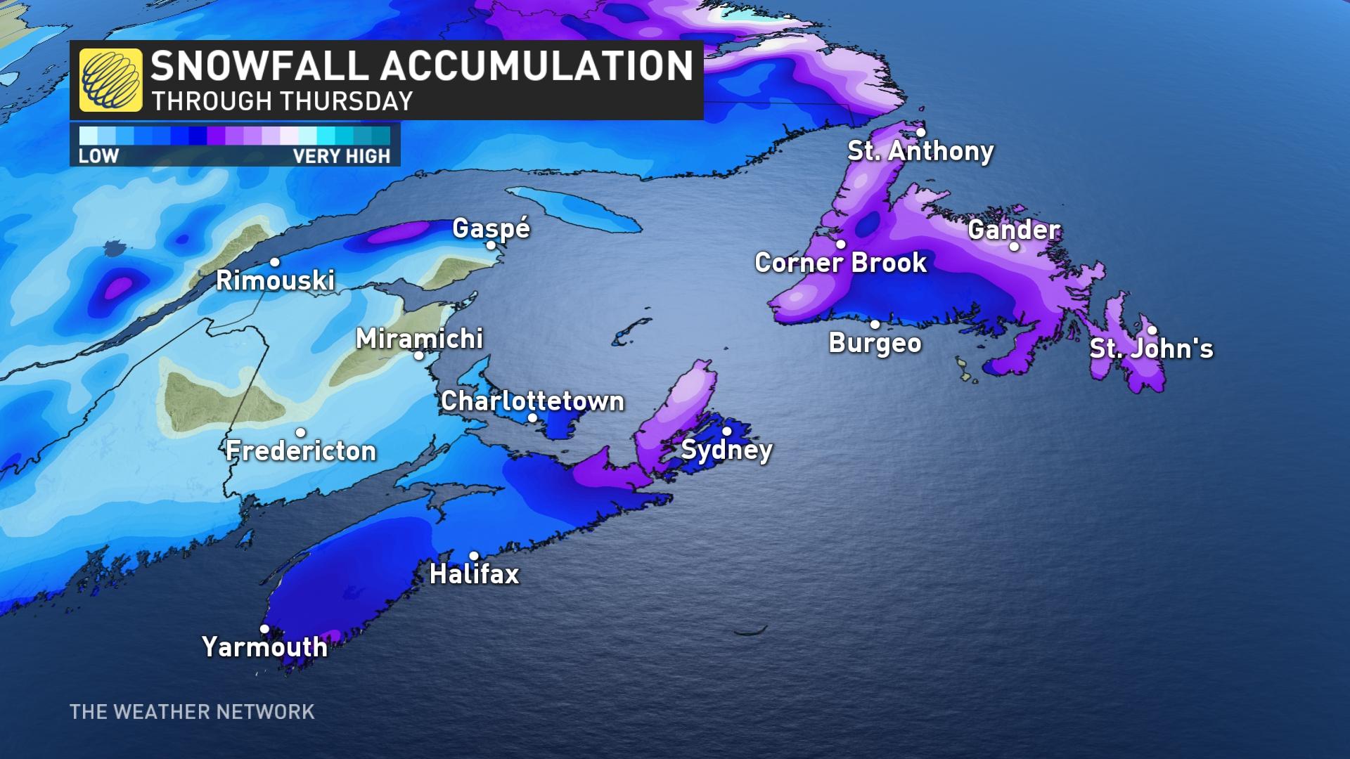 classic nor'easter in the works could be high impact for the east coast