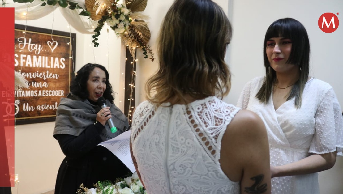 ¡vivan las novias! celebran primer matrimonio trans en baja california