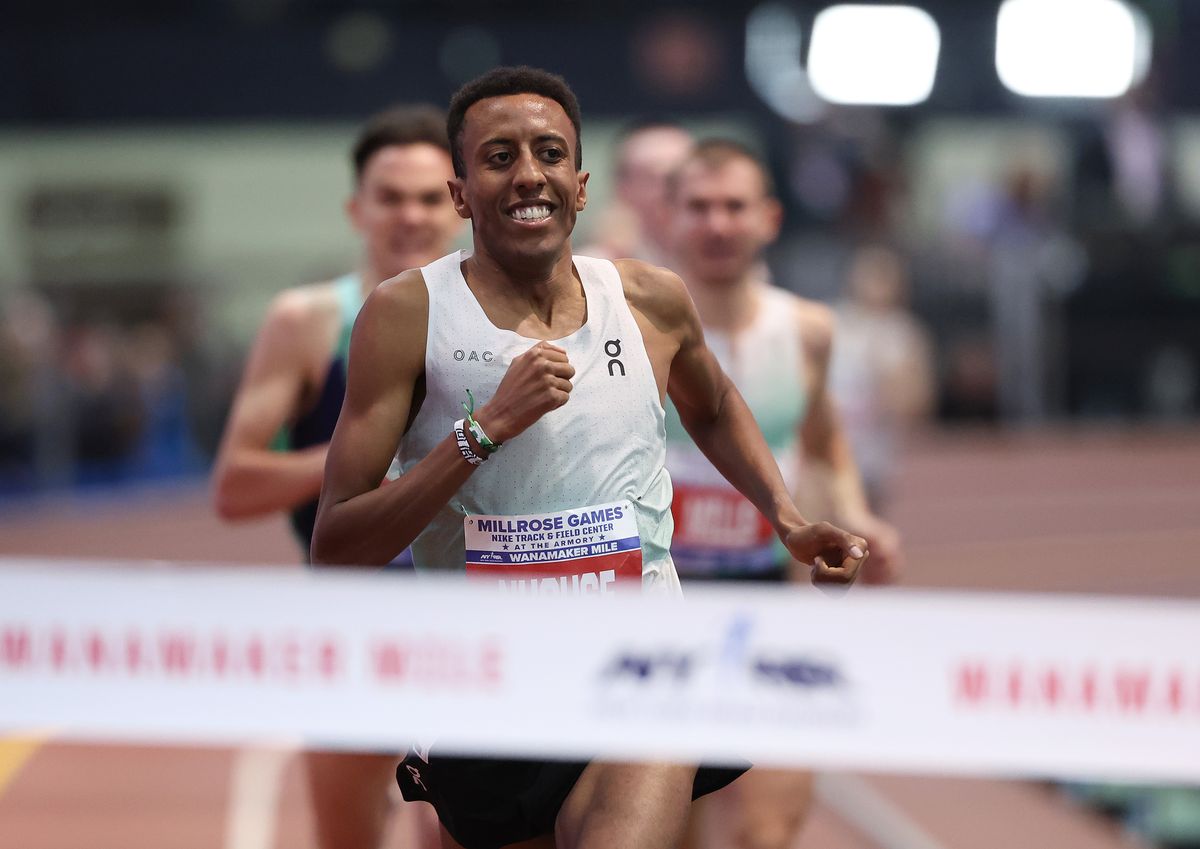 world and american records go down at the 2024 millrose games