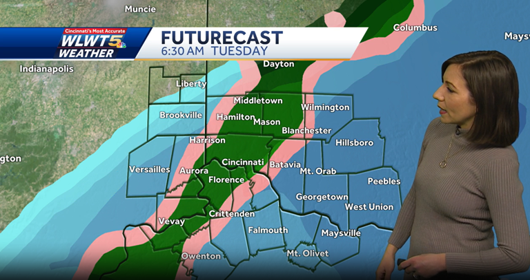 Looking forward to what we're tracking ahead of forecasted snow Monday ...