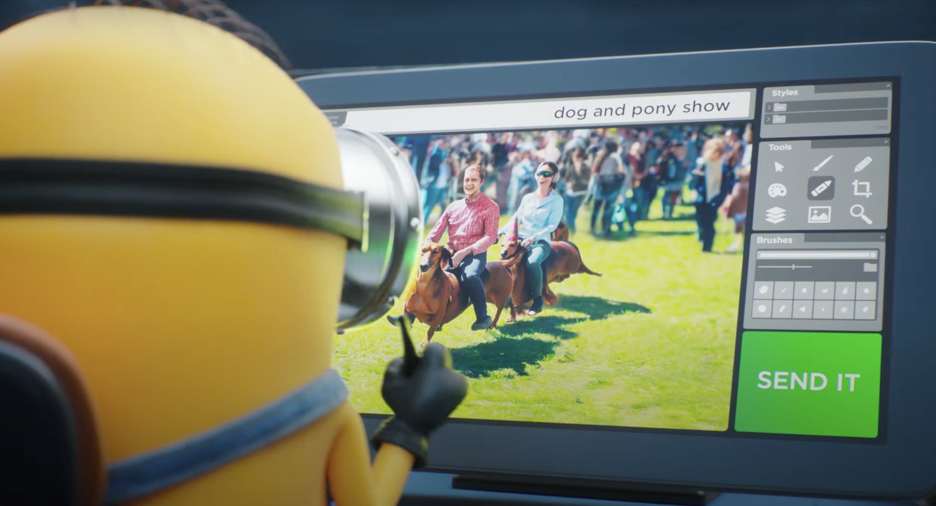 'despicable me 4' super bowl trailer mocks ai-generated images with minions