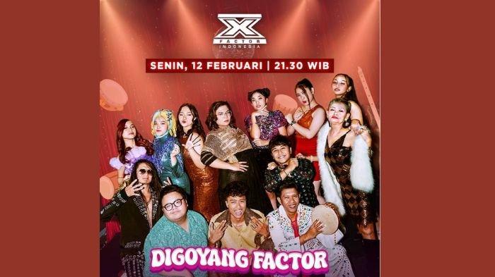 daftar 10 lagu peserta x factor indonesia 2024 gala live show 5 malam ini,siaran langsung rcti