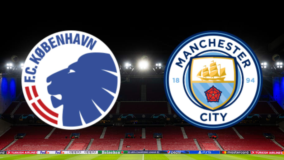 FC Copenhagen Vs Man City - Champions League: TV Channel, Team News ...