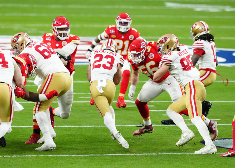 super bowl kelce fumble