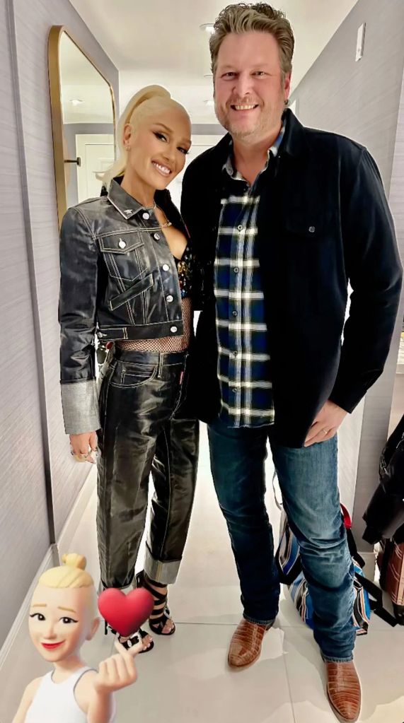 Gwen Stefani Cuddles Up To Husband Blake Shelton In Sweet New Photo