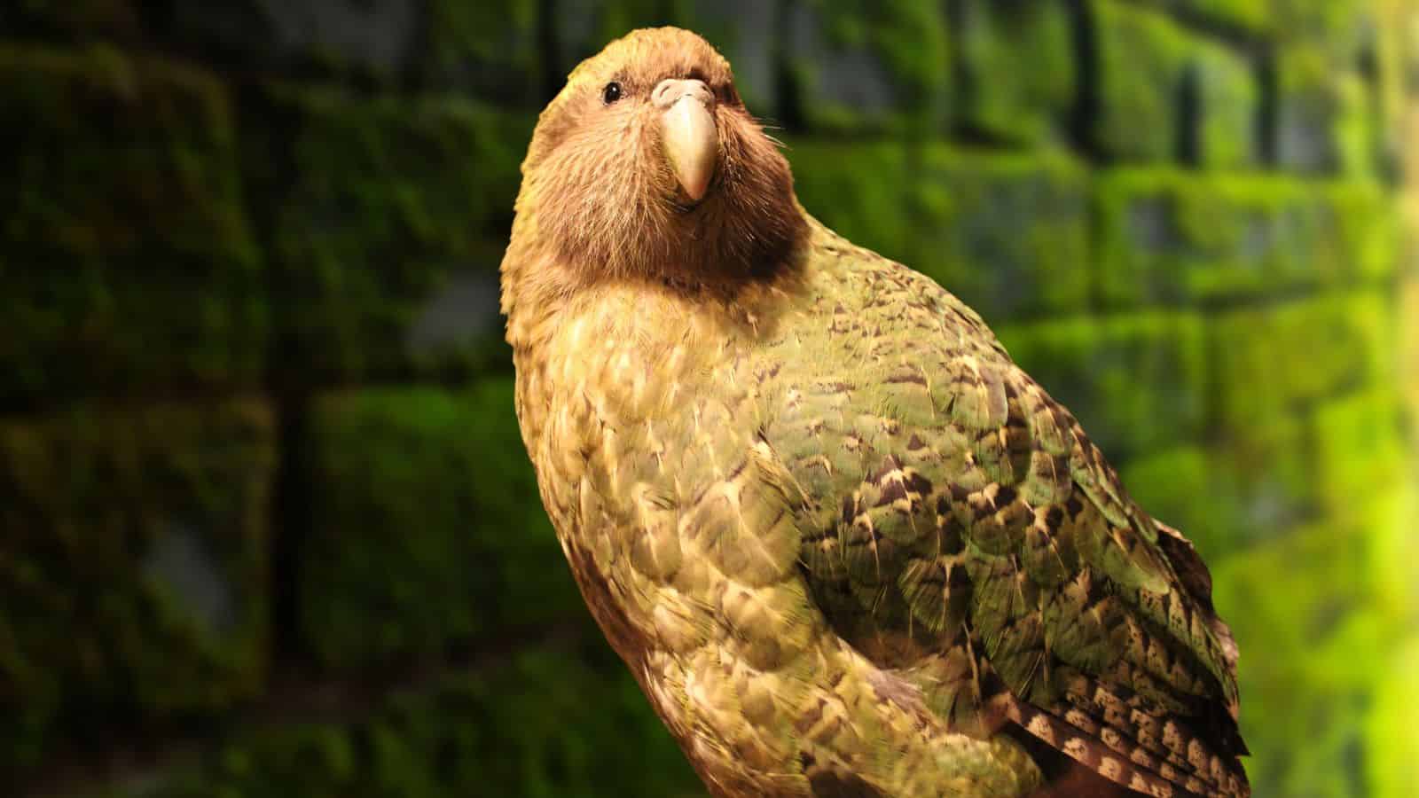 <p><span>Originating from New Zealand, this nocturnal parrot species celebrates unique characteristics such as its musty-sweet odor. The </span><a href="https://www.doc.govt.nz/nature/native-animals/birds/birds-a-z/kakapo/"><span>Department of Conservation</span></a><span> reports that there are only 247 left today, making them one of New Zealand’s rarest animals. Some conservation efforts have steadily increased the numbers of kakapo birds across the country, although the species still faces ongoing challenges of genetic diversity. </span></p>