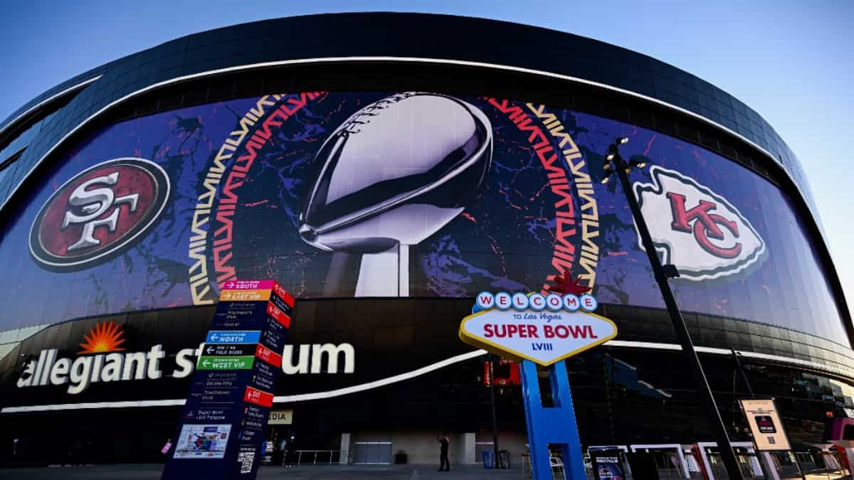 Super Bowl LVIII: Vegas Set For Kansas City Chiefs Vs San Francisco ...