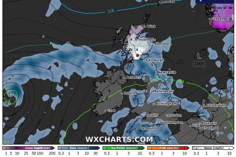 Exactly Where Is Where Snow And Rare Freezing Rain Will Hit In Days