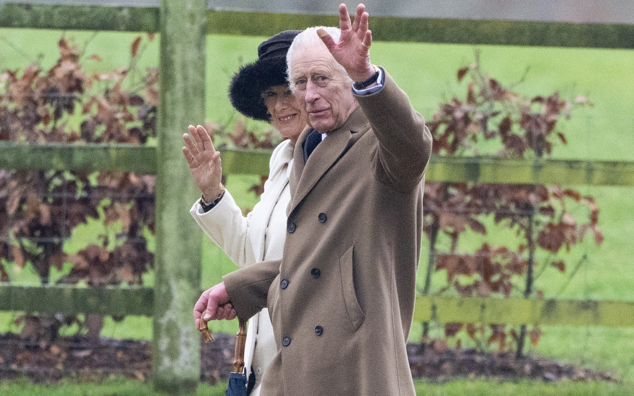 king makes first public appearance since cancer diagnosis