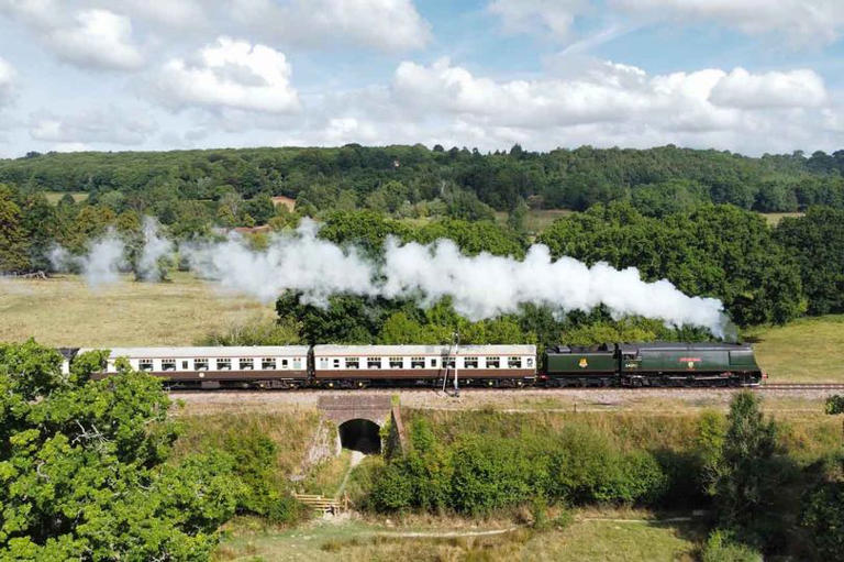 Take a train through stunning countryside to a vineyard for a tour and wine tasting - then take the train home