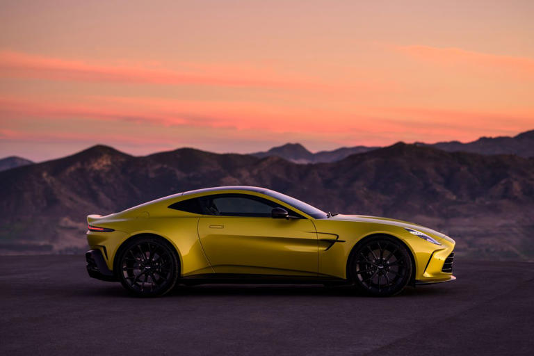 2025 Aston Martin Vantage Pushes More V8 Power