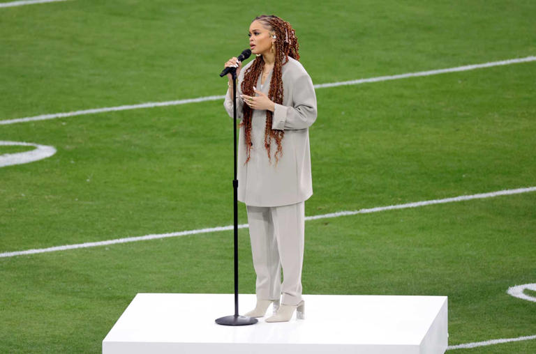 Andra Day Delivers a Soaring ‘Lift Every Voice and Sing' at the 2024
