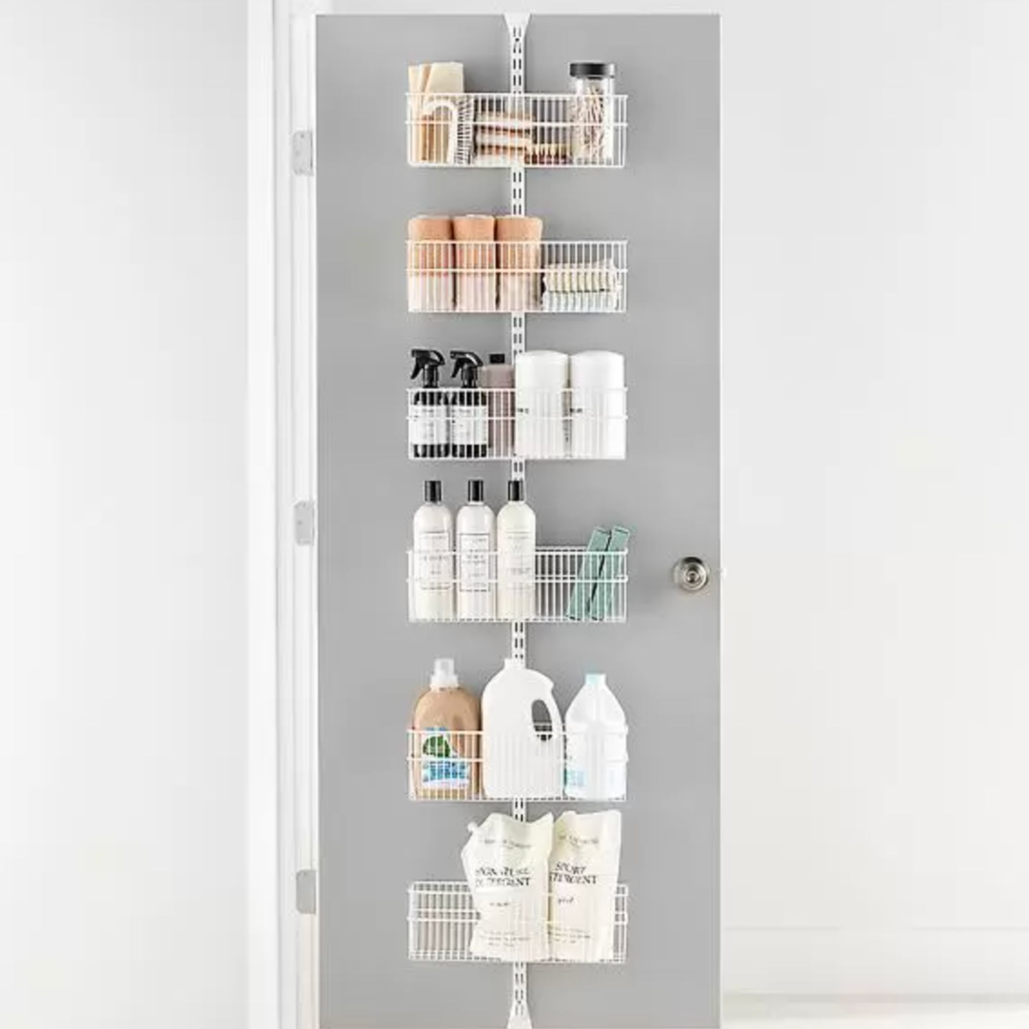 how to, amazon, how to organize a bathroom closet with too much stuff