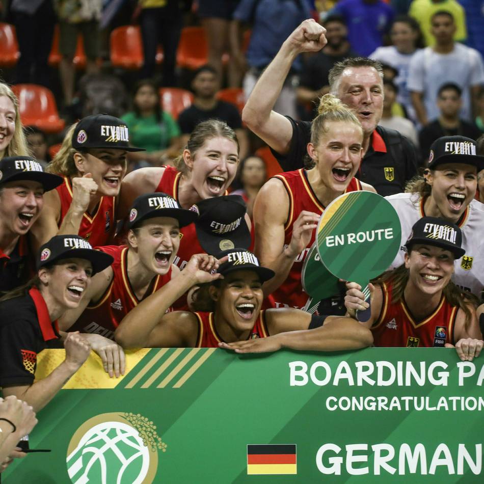 Deutsche Basketballerinnen Zum Ersten Mal Für Olympia Qualifiziert