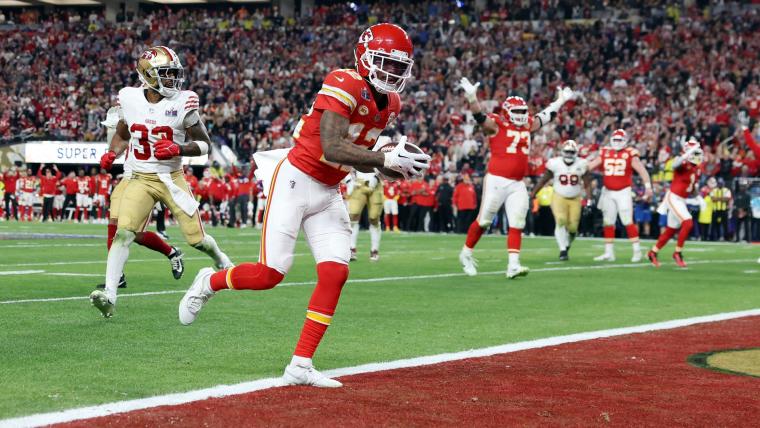 mecole hardman didn't realize his overtime td catch gave chiefs the win: 'dude, we just won the super bowl'