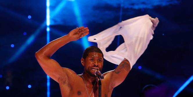 Usher Fait Le Show Au Super Bowl, Mais Taylor Swift Et Beyoncé Lui ...