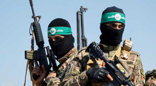 مقاتلون من حركة حماس
