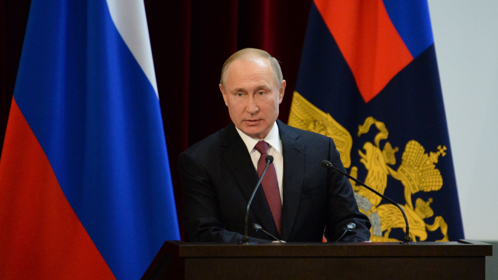 image credit: Free-Wind-2014/Shutterstock <p><span>In 2014, Russian President Vladimir Putin addressed the Duma regarding the annexation of Crimea. He spoke of historical ties and strategic interests, justifying the controversial move. Putin’s speech was a display of assertiveness and nationalistic sentiment. It remains a subject of international debate and analysis.</span></p>