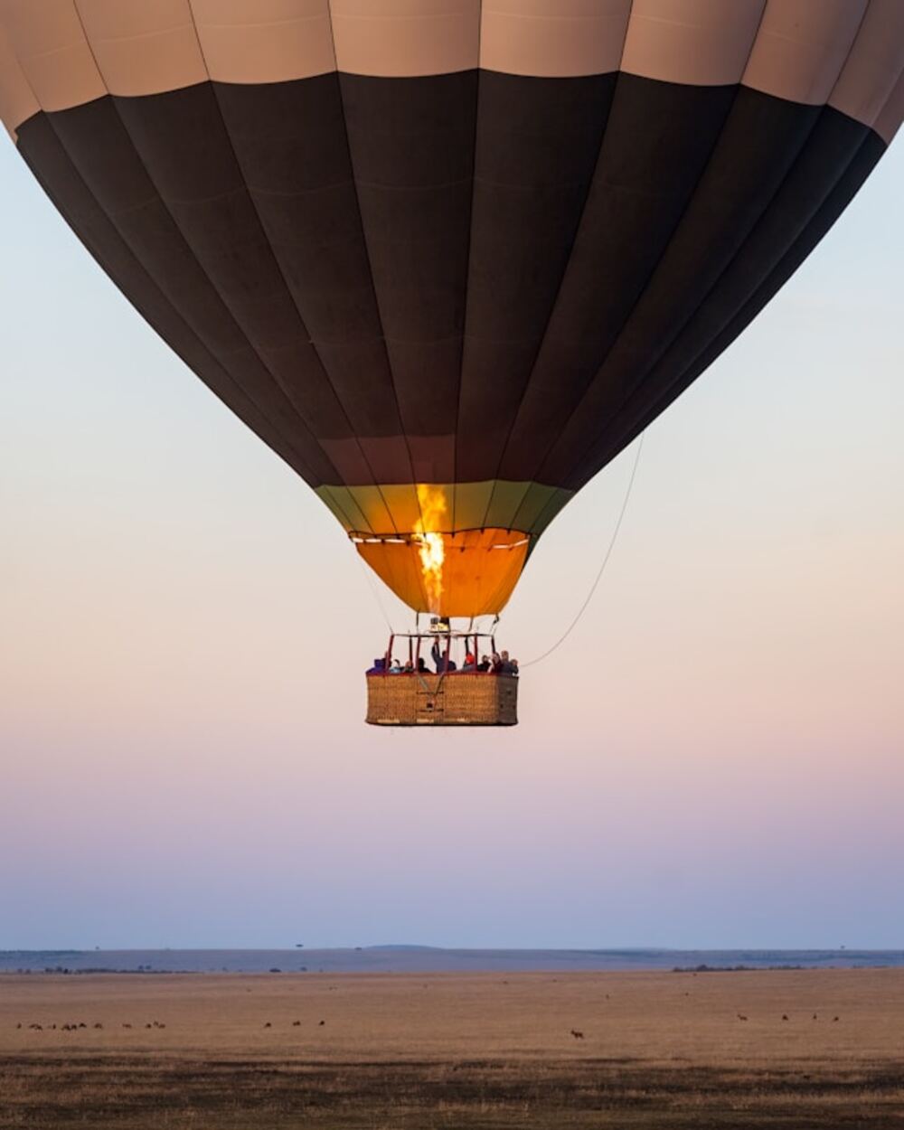 luchtballon vliegt in brand in volle vlucht: 3 doden