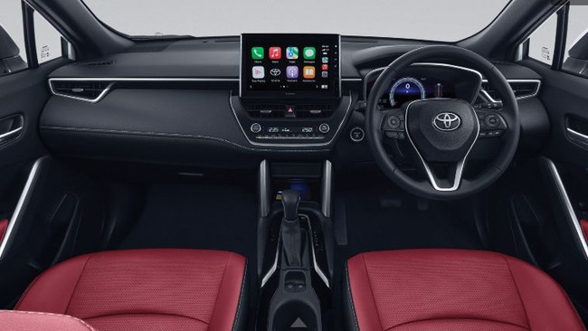 android, facelifted toyota corolla cross revealed abroad