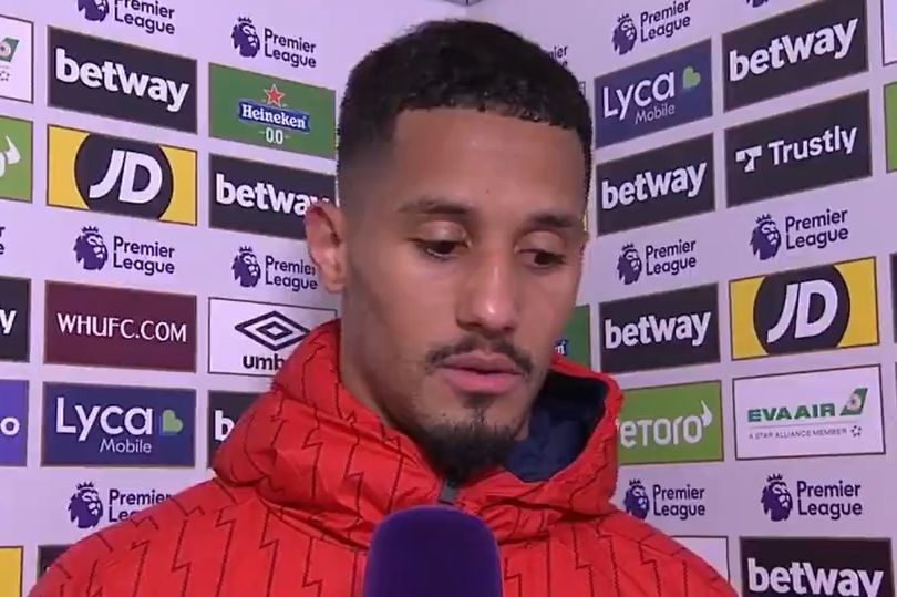 William Saliba Reveals What Arsenal Players Said About West Ham Before ...