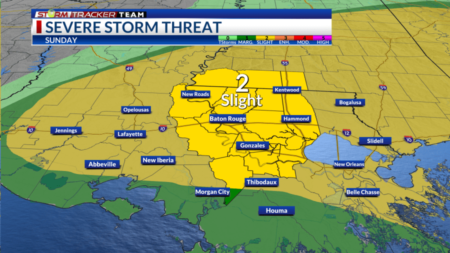 Severe Storms Possible Today Into Tonight