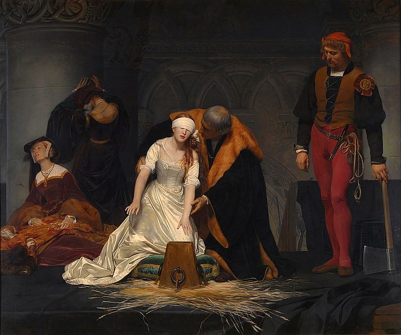 poprava devítidenní královny jany greyové: před smrtí jí ukázali mrtvolu manžela