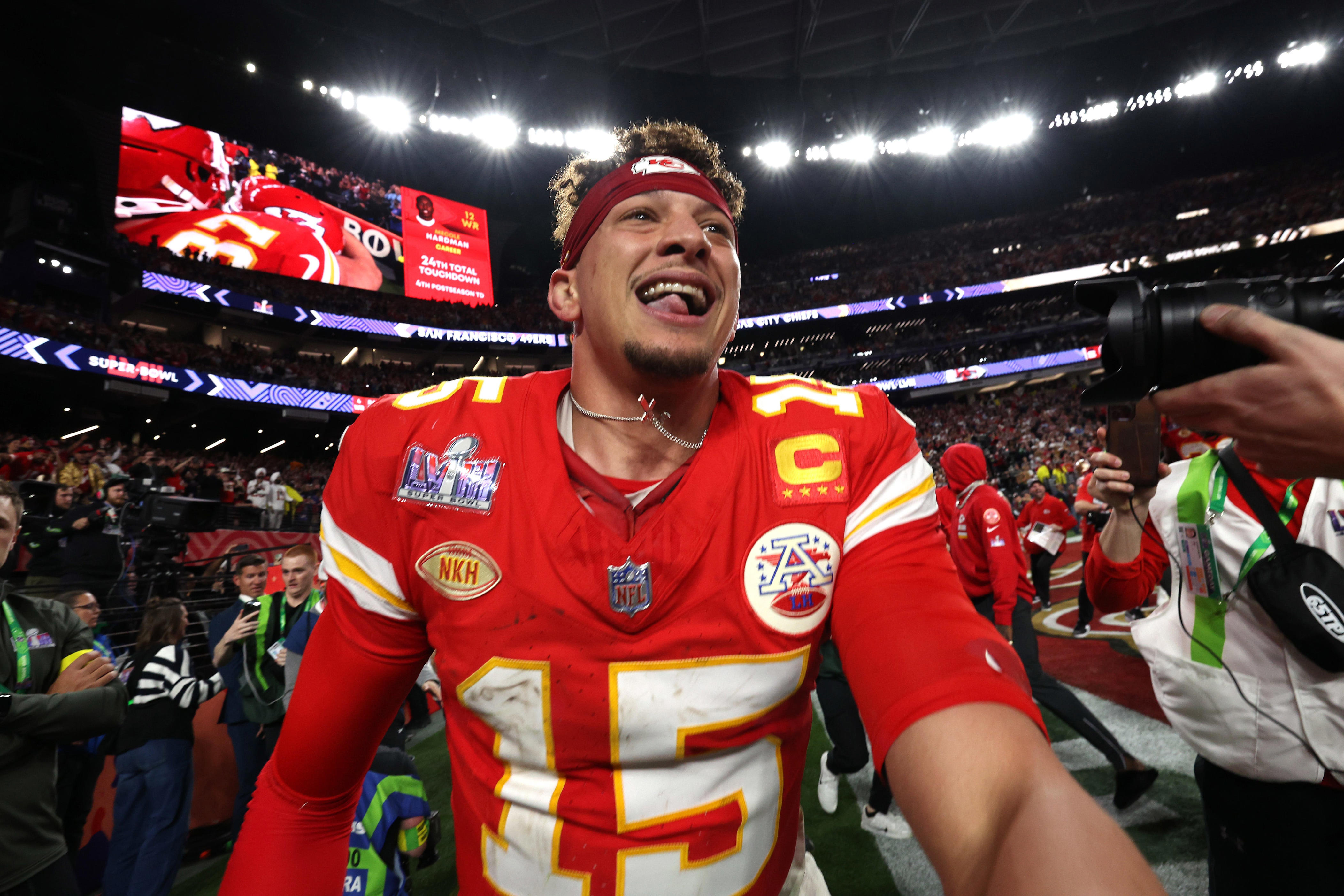 Patrick Mahomes wins Super Bowl MVP for third time after pushing Chiefs to thrilling OT win