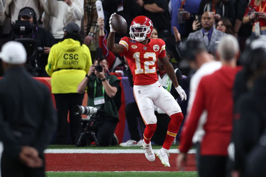 Chiefs WR Mecole Hardman Catches Super Bowl Game-winner