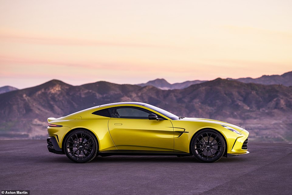 Aston Martin Unveils Its New 202mph Vantage Sports Car - Here's How ...