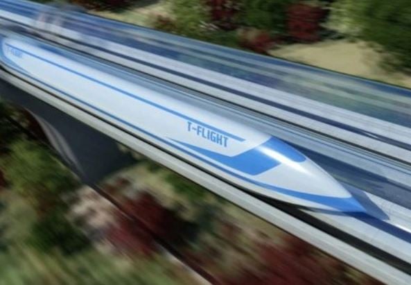 το ταχύτερο τρένο στον κόσμο παρουσίασε η κίνα (βίντεο)
