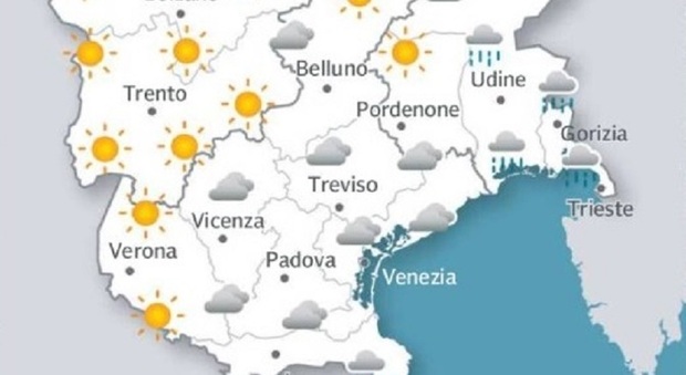 Meteo Veneto E Fvg, Le Previsioni Per I Prossimi Giorni. Temperature ...